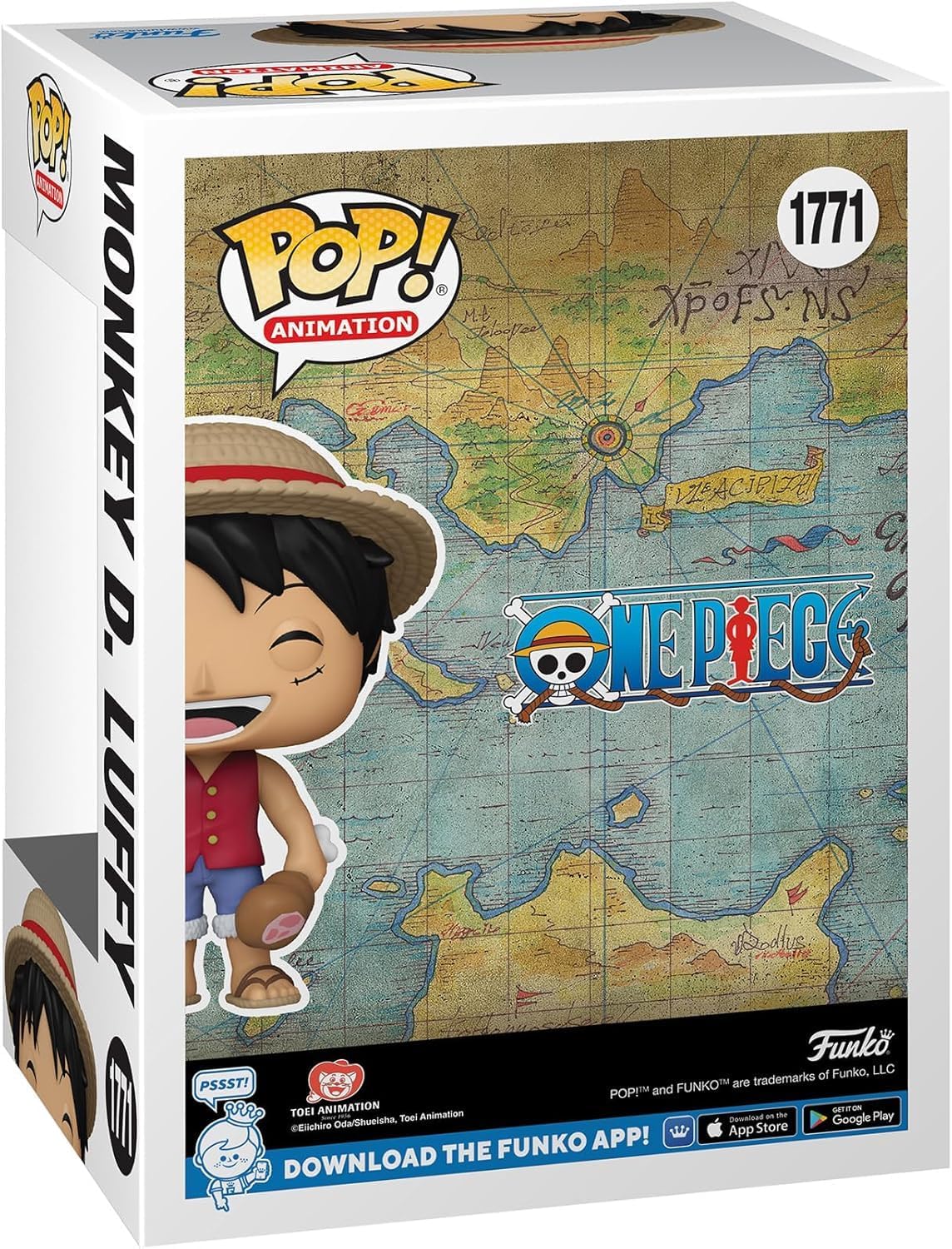 Funko Pop! Animation: Monkey D. Luffy - One Piece - Collectable Vinyl Figure - Gift Idea - Official Merchandise - for Kids & Adults - Anime Fans - Model Figure for Collectors